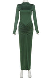 Elegant Ruched Evening Dress