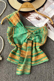Striped Bow Tie Tank Top