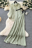 Elegant Cami Dress and Button-Up Set