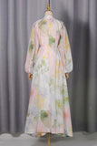 Floral Print Maxi Dress