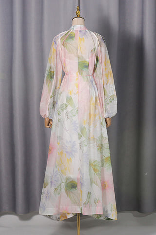 Floral Print Maxi Dress