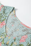 Floral Tiered Midi Dress