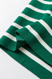 Striped Sleeveless Knit Tank