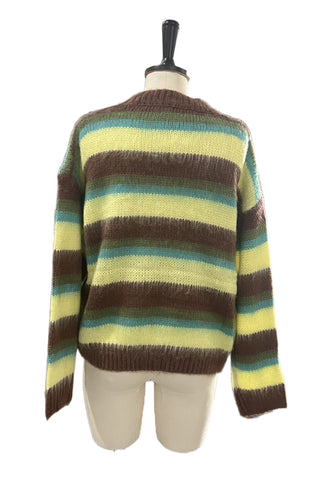 Striped Oversized Sweater