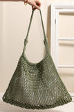Woven Mesh Shoulder Bag