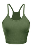 Racerback Ribbed Tank Top