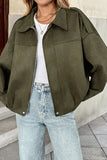 Oversized Snap-Front Jacket