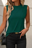 Sleeveless Asymmetric T-Shirt