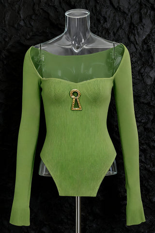 Keyhole Detail Sweater