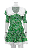 Floral Puff Sleeve Dress