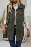 Button-Down Corduroy Vest