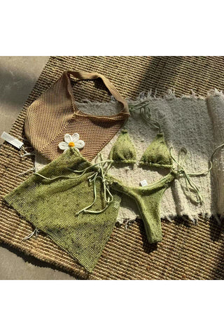 Sexy Tie-Front Bikini