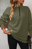 Stylish Quarter-Zip Sweatshirt