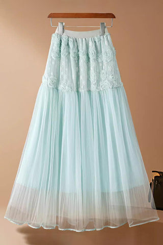 Floral Embellished Skirt