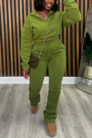 Cozy Long-Sleeve Pants Set
