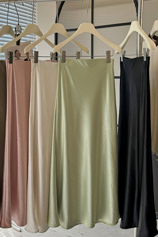 Elegant Midi Mermaid Skirt