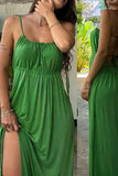 Strappy Maxi Dress with Open-Back