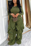Stylish Wide-Leg Pants Set