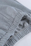 Hooded Zip-Up Pants Set