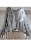 Embellished Fluffy Sweater