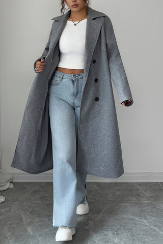 Timeless Double-Breasted Coat