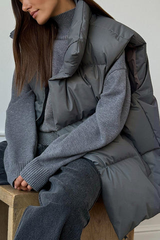 Sleeveless Puffer Vest