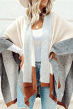 Geometric Open-Front Shrug