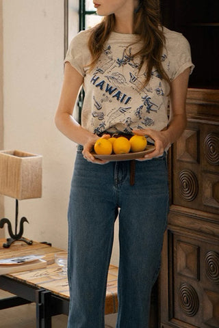 Graphic Print Casual T-Shirt