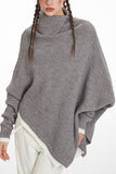 Asymmetric Collared Sweater