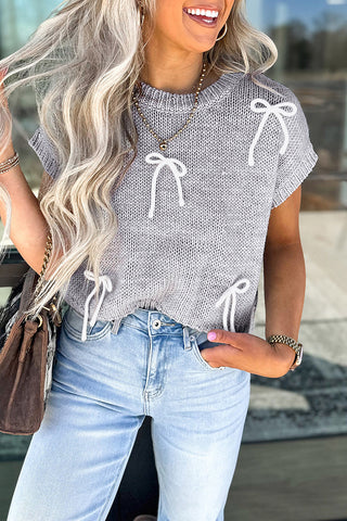 Sleeveless Ribbed Knit Top