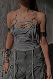 Strappy Ring Detail Cami Top