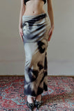 Bold Print Maxi Skirt