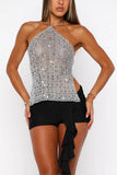 Chic Halter Neck Tank Top