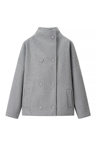 Double-Breasted Minimalist Jacket