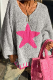 Star Design Cozy Sweater