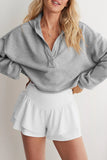 Casual Zip-Up Hoodie