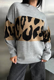 Leopard Patterned Sweater