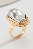 Elegant Pearl Statement Ring