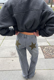 Star-Accent Casual Pants