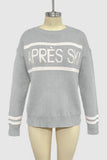 Graphic Knit Sweater
