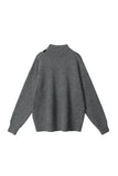 V-Neck Patterned Detail Sweater