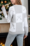 Elegant Bow Accent Sweater