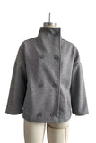 Chic Buttoned Double-Breasted Jacket