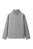 Double-Breasted Minimalist Jacket