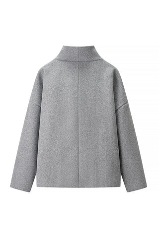 Double-Breasted Minimalist Jacket