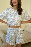 Leopard Print Short Set