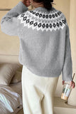 Nordic Patterned Cozy Sweater
