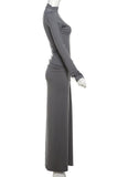 Elegant Ruched Evening Dress