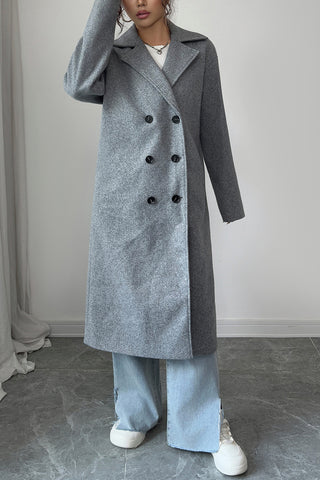 Timeless Double-Breasted Coat