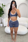 Stylish Two-Piece Short Set